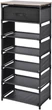 Полка для обуви Fabrika Solo 6 ярусов 43 x 26 x 105.5 см Black (FK3108WO) - изображение 1