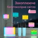 Беспроводная Bluetooth колонка портативная с 2 микрофонами и RGB-подсветкой для караоке Голубая - изображение 6