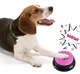 Звуковая кнопка для собак и кошек Pet Button с голосовой командой Малиновый 9×4.5 см - изображение 8