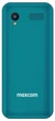 Кнопочный телефон для пожилых людей Maxcom MM814 Power Bank Function Type-C зеленый - изображение 2