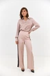 Брюки з лампасами Wear me S Бежевій (2_24_150_5929) - зображення 1