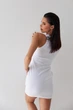 Сукня міні облягаюча з рубчика Wear me S Білий (14_24_5782) - изображение 2