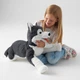Большая мягкая плюшевая игрушка Хаски IKEA LIVLIG 57 см детская игрушка собака 402.979.90 - изображение 3