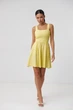 Сарафан міні з льону Wear me S Жовтий (16_24_65_6921) - изображение 1