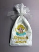 Мешочек с ангелом, для хранения локона с ангелом , кольоровий - изображение 2