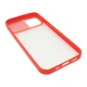 Силиконовый чехол для iPhone 12 со шторкой защищающей камеру UFT Red - изображение 2