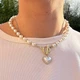 Жіноче намисто Серце Pearl LUX - зображення 2