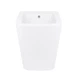 Биде напольное Qtap Crow 545х360х410 White QT05443370W - изображение 3