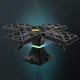 Детский квадрокоптер Edrone Black Knight Cube 414 на WiFi управлении с FPV камерой и пультом Черный (127-14-14184) - изображение 7