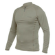 Термобілизна Fahrenheit Реглан Polartec Power GRID ZIP ( на блискавці) L2 khaki (M/R, Хакі),FAPG07506 M - зображення 1