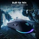Игровая беспроводная мышь компьютерная Onikuma CW917 |2.4G, 800-4800DPI| с RGB подсветкой black - изображение 5