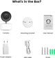 Умная Wi-Fi камера 1DAL поворотная PTZ, APP "Tuya" (WS-Q502B) - изображение 3