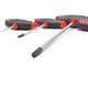 Набор отверток Torx Т-образные 5 ед. T10-T30 FORCE 2058 F - изображение 4