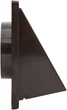 Вытяжной колпак с обратным клапаном AirRoxy 125 brown пластик коричневый 02-502BR - изображение 4