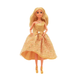 Кукла gold dress, руки на шарнирах в локтях и кистях, ноги на шарнирах в коленях (616521) - изображение 1