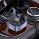 Адаптер автомобильный HOCO Crystal transparent car BT FM transmitter E71 серо прозрачный - изображение 3