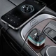 Адаптер автомобильный HOCO Crystal transparent car BT FM transmitter E71 серо прозрачный - изображение 4