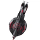 Наушники HOCO gaming Cool tour headphones LED W102 черно красные - изображение 3