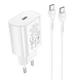 Адаптер сетевой HOCO Type-C to Type-C Cable Jetta charger set N22 |Type-C, 25W/3A, PD| - изображение 1