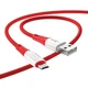 Кабель HOCO Micro USB Ferry charging data cable X70 1 метр красный - изображение 7
