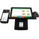 Комплексна каса 5-в-1 SHIVA POS Android 11 для магазину і торгівлі. POS-термінал + принтер чеків + сканер штрихкодів + тримач для сканеру і платіжного термінала (SHIVA-A) - зображення 1