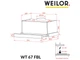 Витяжка телескопічна WEILOR WT 67 FBL - изображение 10