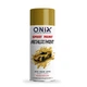 Краска акриловая в аэрозоле Золотой Металлик ONIX 35 DIAMOND SILVER 400 мл - изображение 1