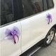 Аксессуары для свадебных автомобилей Цветы Заднее зеркало Ручка Декор - изображение 2
