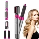 Фен мультистайлер 5 в 1 Hot Air Styler с насадками для сушки укладки завивки и выпрямления волос / Фен для волос с насадками - изображение 7