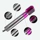 Фен мультистайлер 5 в 1 Hot Air Styler с насадками для сушки укладки завивки и выпрямления волос / Фен для волос с насадками - изображение 9