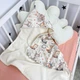 Махровое полотенце с уголком 70х70 см Oh My Kids "Зверушки" молочный - изображение 2