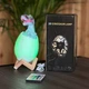 Дитячий нічник "Динозавр в яйці" на підставці, світлодіодний 3D світильник з пультом керування LNDY-3 - зображення 3