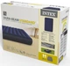 Матрас надувной велюр Intex 64758 клапан 2 в 1 137х191х25 см Синий - изображение 7