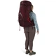 Рюкзак туристический Osprey Aura AG LT 65 antidote purple - WXS/S - фіолетовий (009.3290) - изображение 6