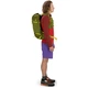 Рюкзак туристический Osprey Talon Velocity 20 dark charcoal/tumbleweed yellow - L/XL - чорний (009.3545) - изображение 6
