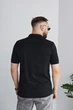Поло с молнией черное 2XL - изображение 4