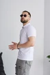 Поло с молнией белое 2XL - изображение 5