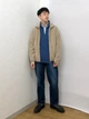 Куртка демисезонная мужская Uniqlo 602292528 L Бежевая ( 1159831943) - изображение 6