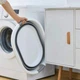 Универсальная силиконовая складная корзина - миска для белья Ruhhy 25 л 3 уровня высоты 6 - 15 - 24 см (15371) - изображение 3