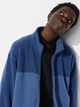 Толстовка на флисе мужская Uniqlo 237342082 3XL Синяя ( 1159831627) - изображение 2