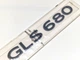 Надпись Maybach GLS680 Mercedes багажника Черный глянец - изображение 1