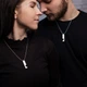 Парні кулони для закоханих "Two parts of the heart" - зображення 4