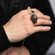 Чоловічий кулон на шию "Amulet Skull" з нержавіючої сталі - зображення 6