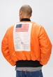 Бомбер Alpha Industries MA-1 Blood Chit MJM21300C1 Черный XS - изображение 2