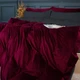 Комплект постельного белья MirSon Велюр Winter Frost 28-0005 + 28-0002 Azalea Velvet 220х240 (2200004006628) - изображение 3