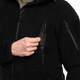 Флісова кофта Helikon Patriot Mk2 Hybrid Fleece - Black 2XL - зображення 3
