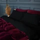 Пододеяльник MirSon Велюр Winter Frost 28-0007 + 28-0002 Poinsettia Velvet 160х220 (2200004007564) - изображение 4