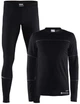 Комплект мужского термобелья Craft Baselayer Set Man 1905332-999985 M Black/Granite (7318572724358) - изображение 1