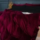 Пододеяльник MirSon Велюр Winter Frost 28-0007 + 28-0002 Poinsettia Velvet 143х210 (2200004007557) - изображение 3