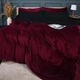 Пододеяльник MirSon Велюр Winter Frost 28-0007 + 28-0002 Poinsettia Velvet 220х240 (2200004007595) - изображение 1